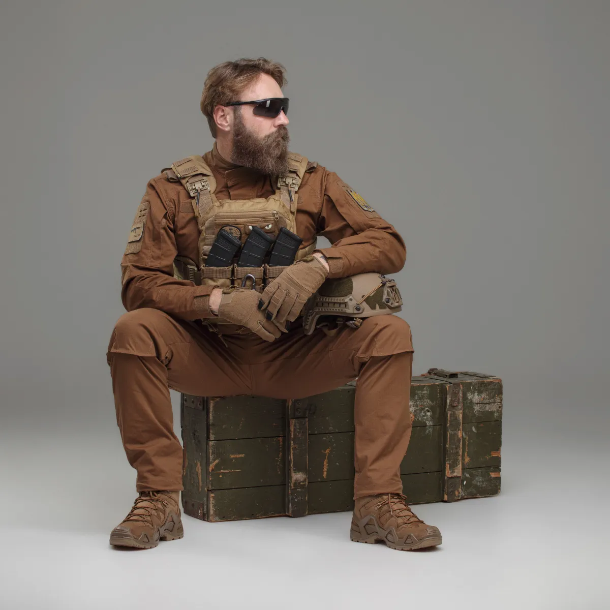 Тактичні черевики Lowa Zephyr Mk2 MID TF. Coyote OP 8