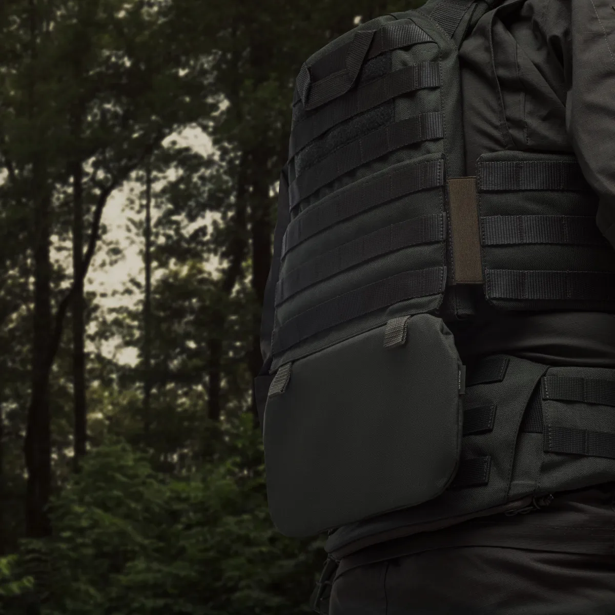 Балістичний захист попереку 2-го класу (з балістичним пакетом). Олива 3