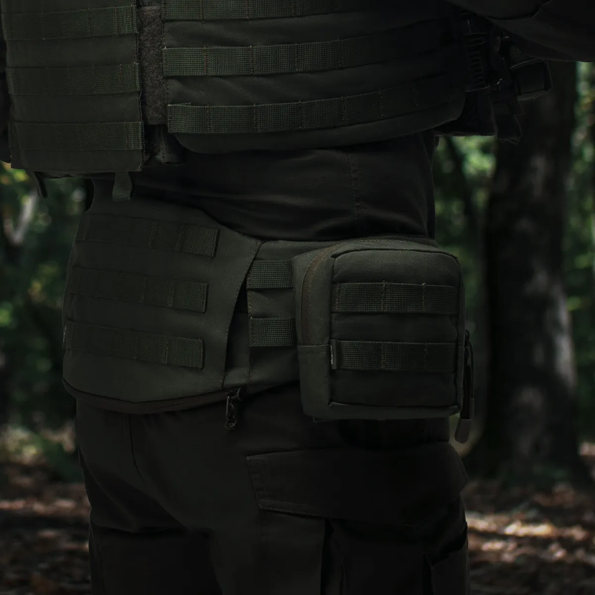 Підсумок утилітарний S. Кріплення Molle. Cordura 1000. Олива. 6