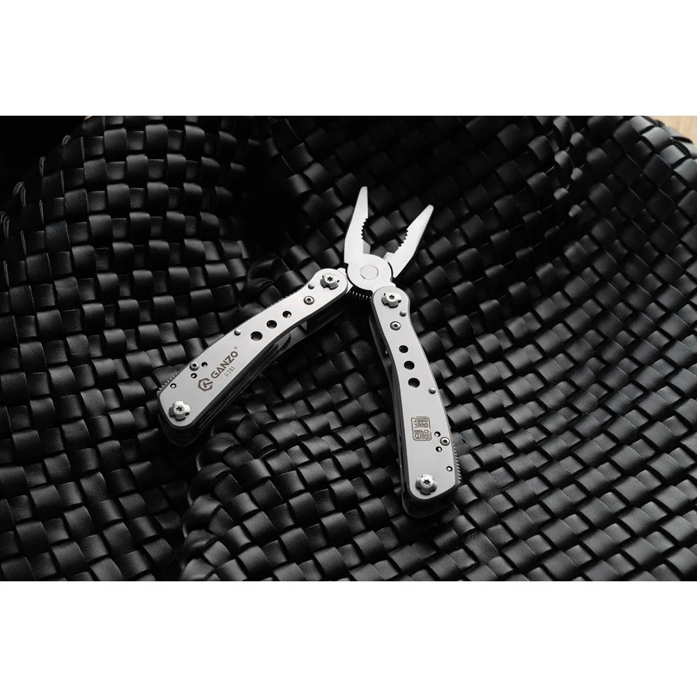 Мультитул Ganzo G201. Нержавіюча сталь. 22 різних елементів 7