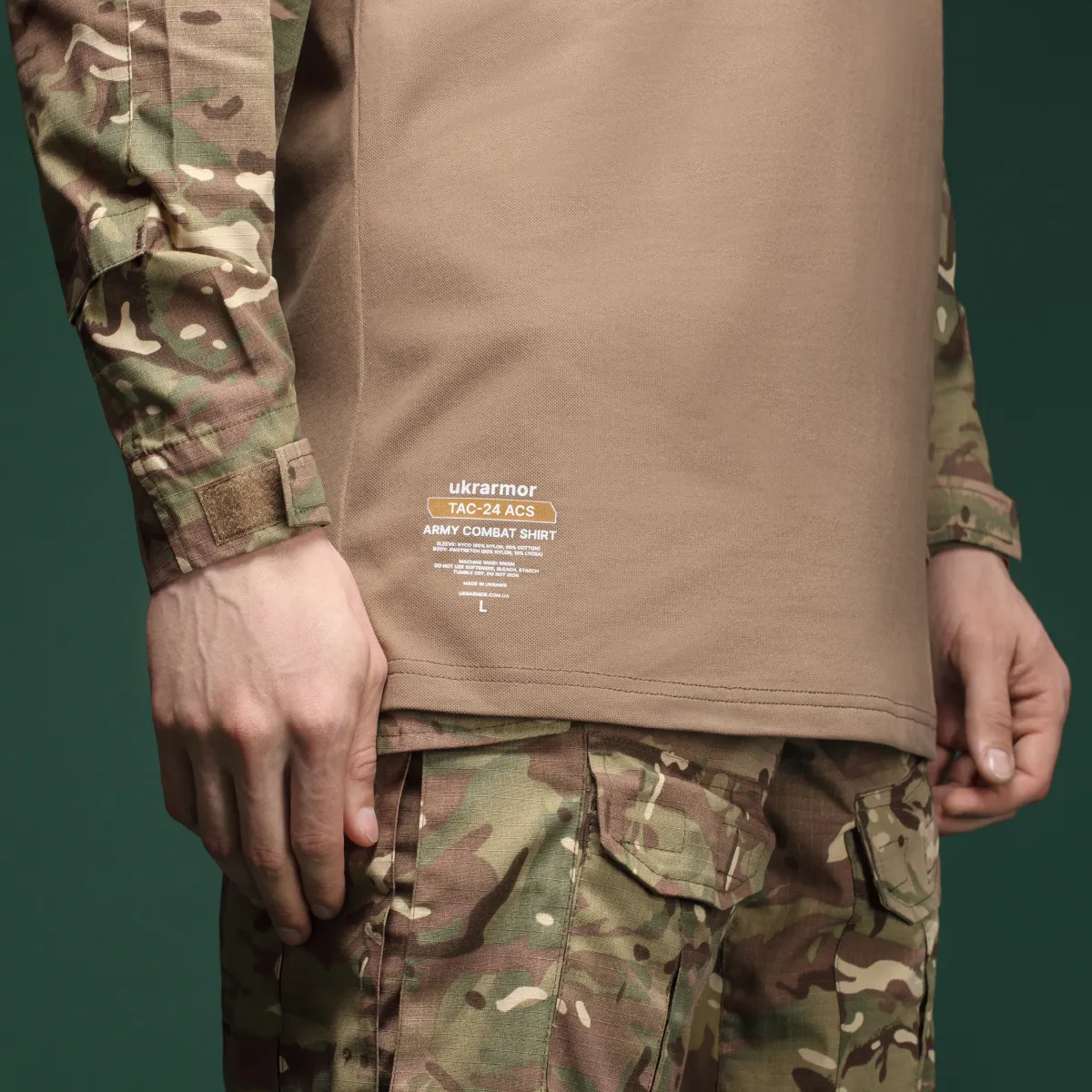 Бойова сорочка TAC-24 ACS Multicam. Army Combat Shirt. Технологія Near-Infrared Reflectance 13