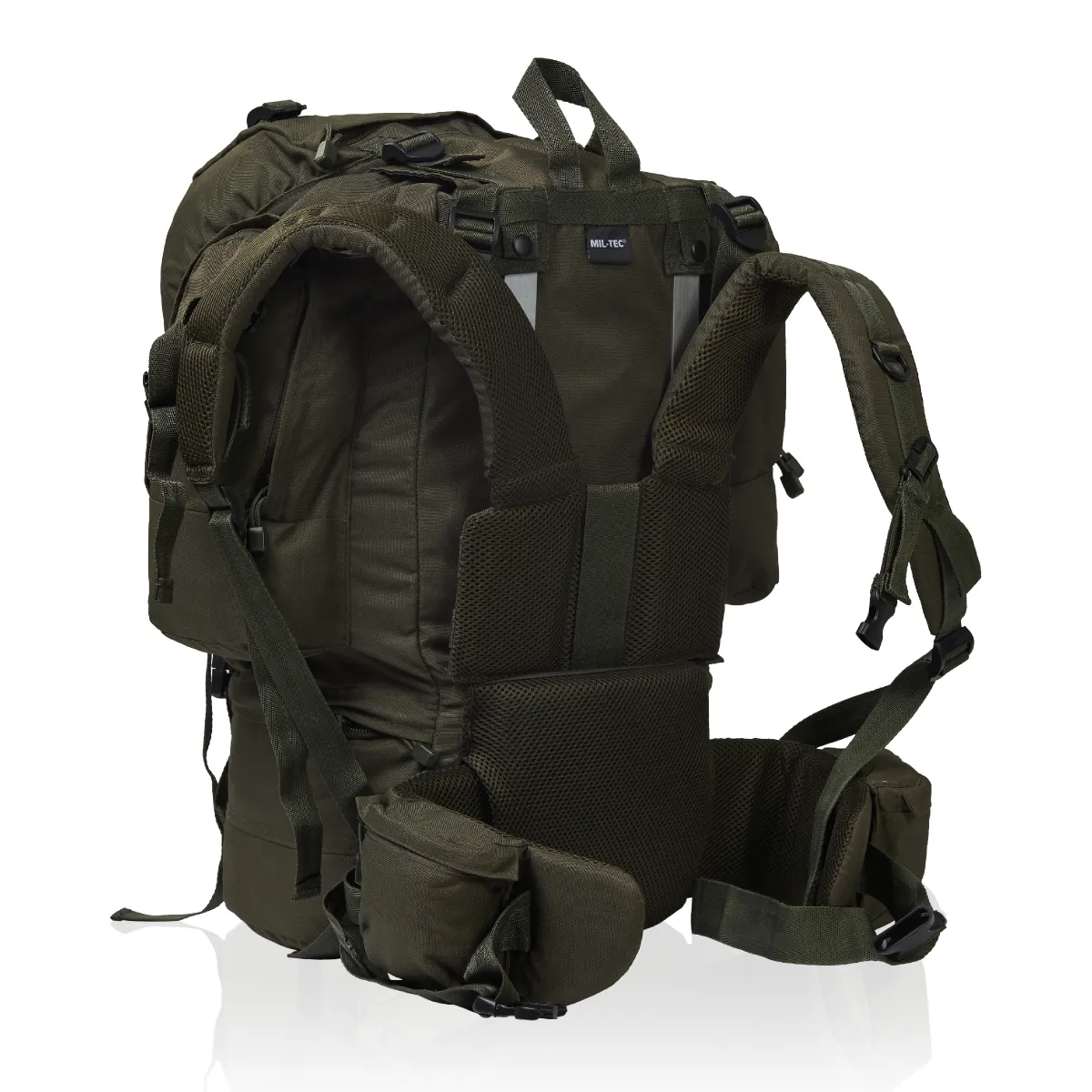 Рюкзак Mil-Tec на 75 л з водовідштовхувальним покриттям. Олива 11