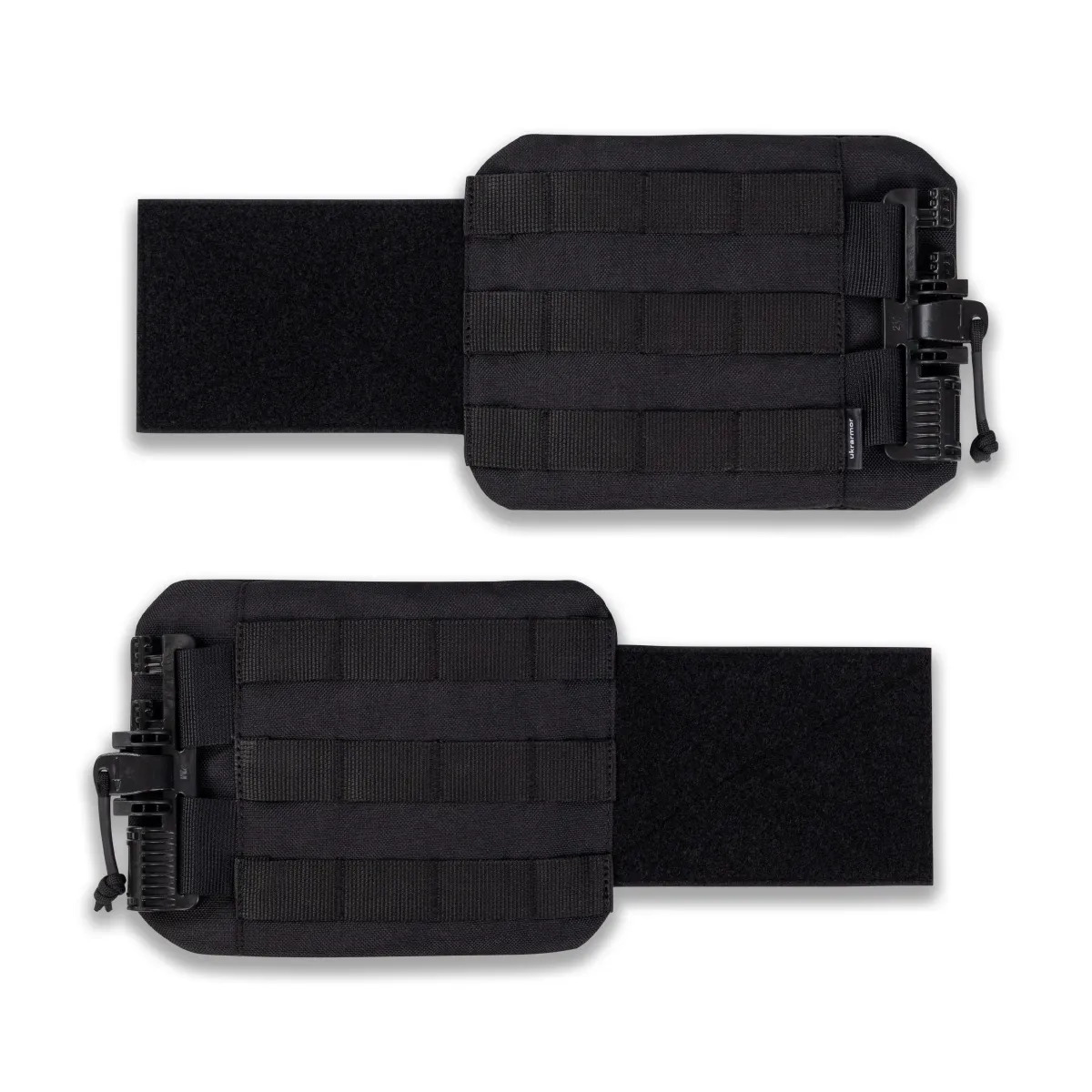 Бокові камербанди М з балістичними пакетами 20х15 см 2-го класу захисту. Чорний