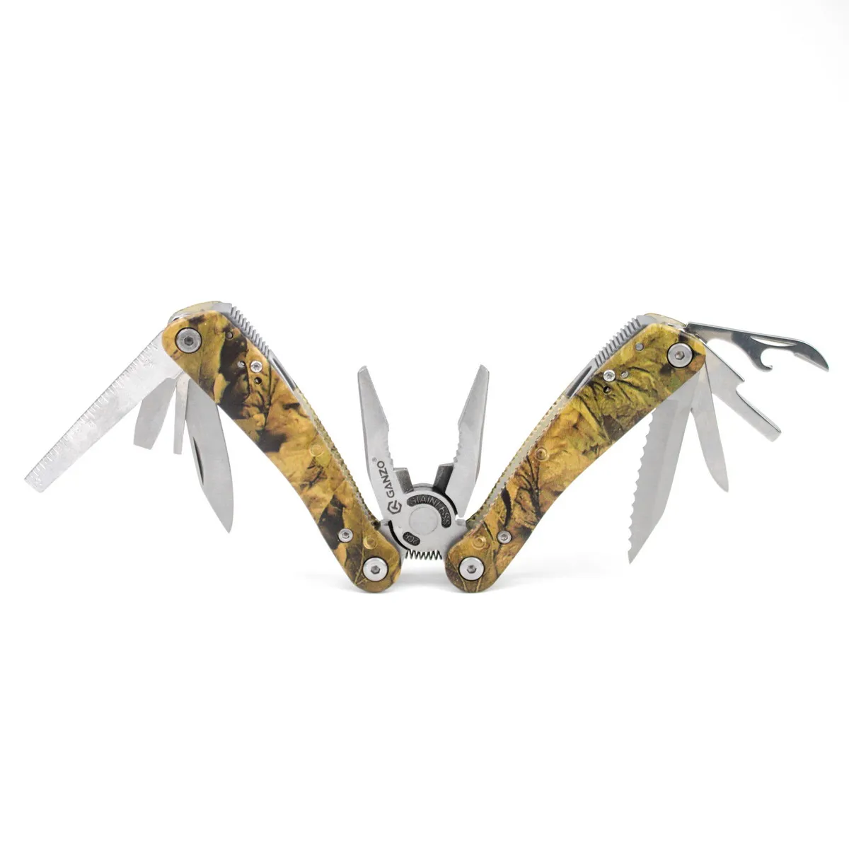 Мультитул Ganzo G2016-P. Камуфльоване забарвлення. 22 функції 7