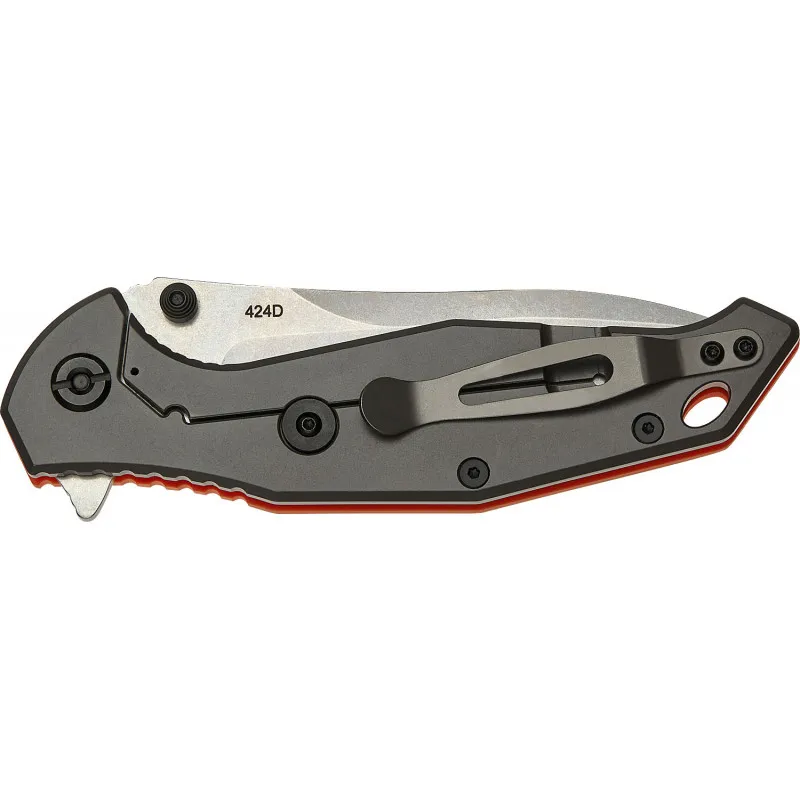 Ніж розкладний SKIF Adventure II SW. Світле (класичне) лезо. Довжина 223 мм. Помаранчевий 6