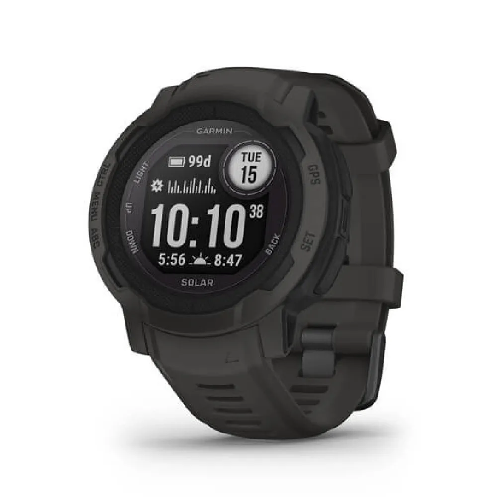 Годинник-навігатор тактичний Garmin Instinct 2 Solar Tactical Edition (США). Graphite