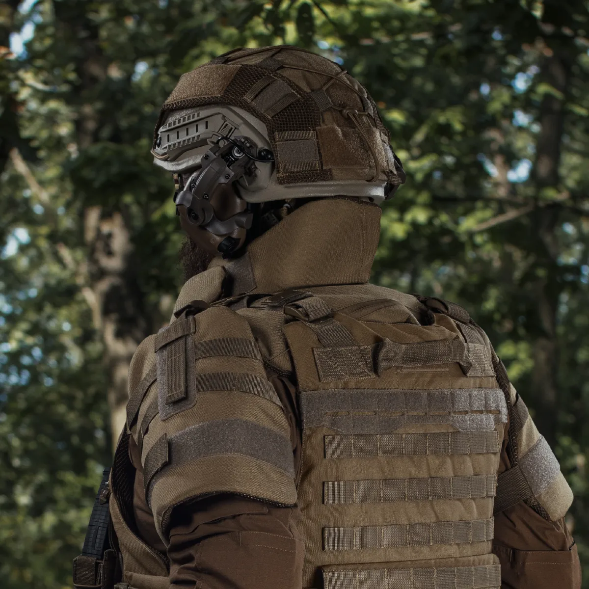 Балістичний захист шиї Gen 2 (та верхньої частини спини) 1-го класу. Койот 7