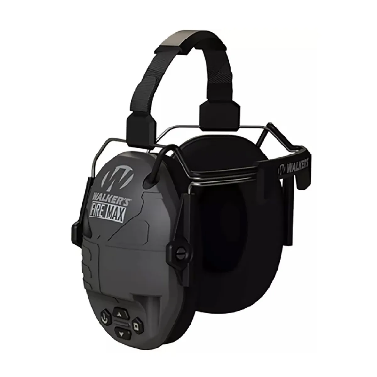 Активні навушники Walker's FireMaх Muff Behind The Neck. Колір Чорний