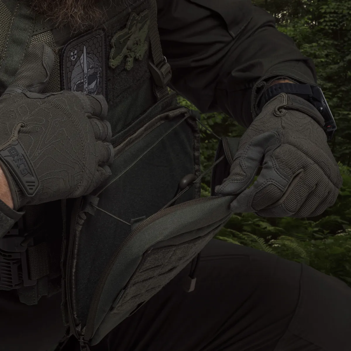 Адміністративний підсумок PRO. Cordura 1000. Кріплення Molle. Олива 4