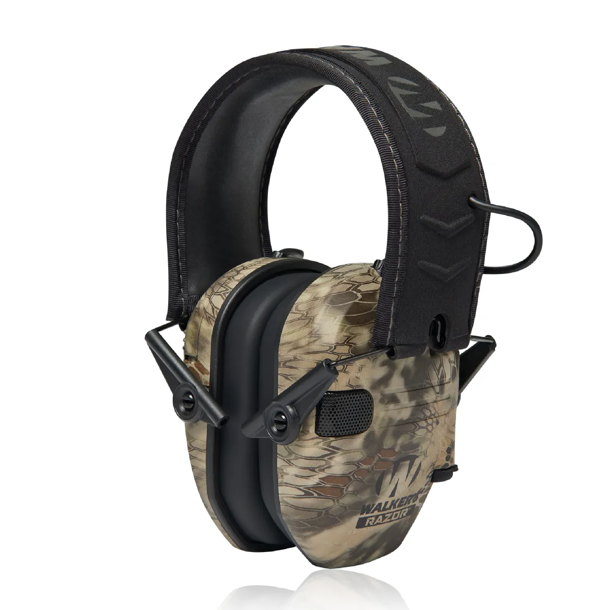 Активні навушники Walker's Razor Slim Kryptek з наголів'ям. Виробник США