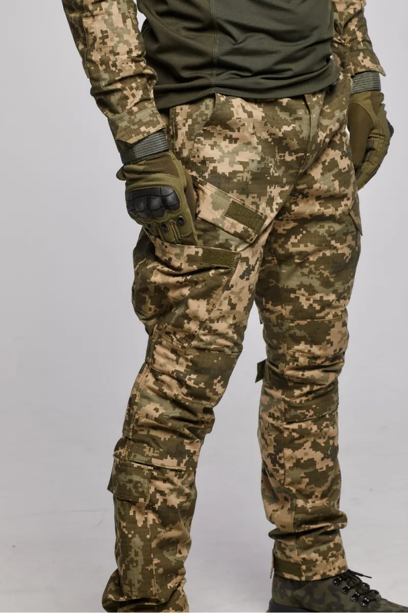 Военные штаны ВСУ Standart. Армированный Rip-Stop. Пиксель 6