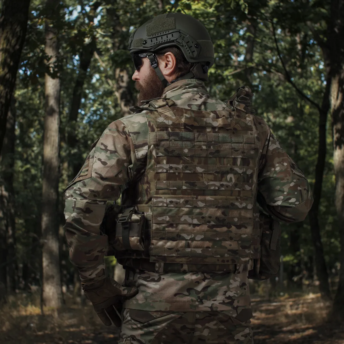 Комплект спорядження Vest Full (based on IBV) L/XL 1-го класу захисту. Мультикам 9