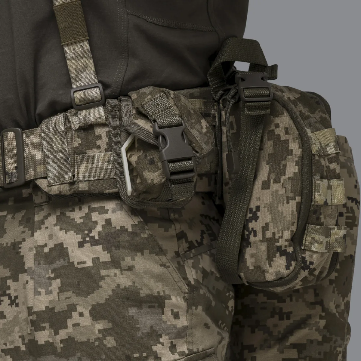 Підсумок під гранату. Кріплення Molle. Cordura 1000. Піксель (мм-14) 7