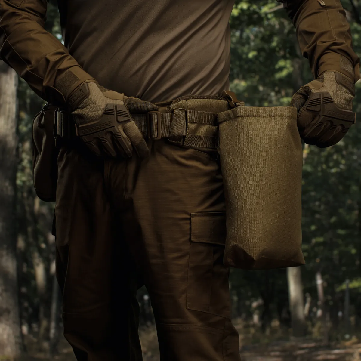 Сумка скидання магазинів. Кріплення Molle. Cordura 1000. Колір Койот 2