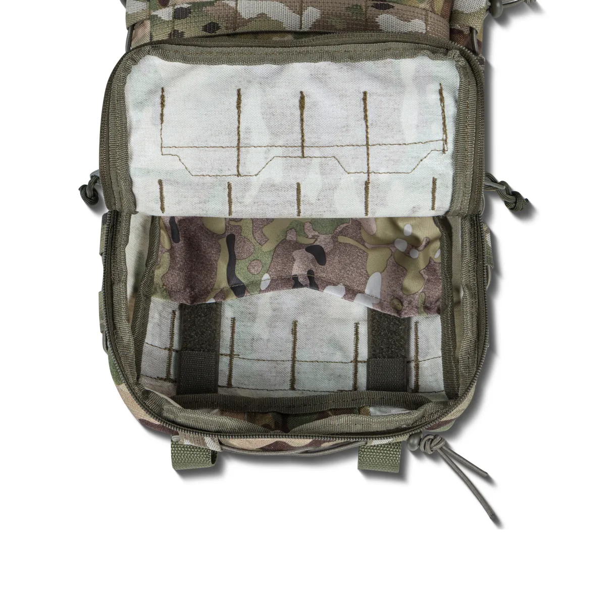 Тактичний рюкзак на 10 л. Кріплення Molle. Cordura 1000D. Мультикам 9