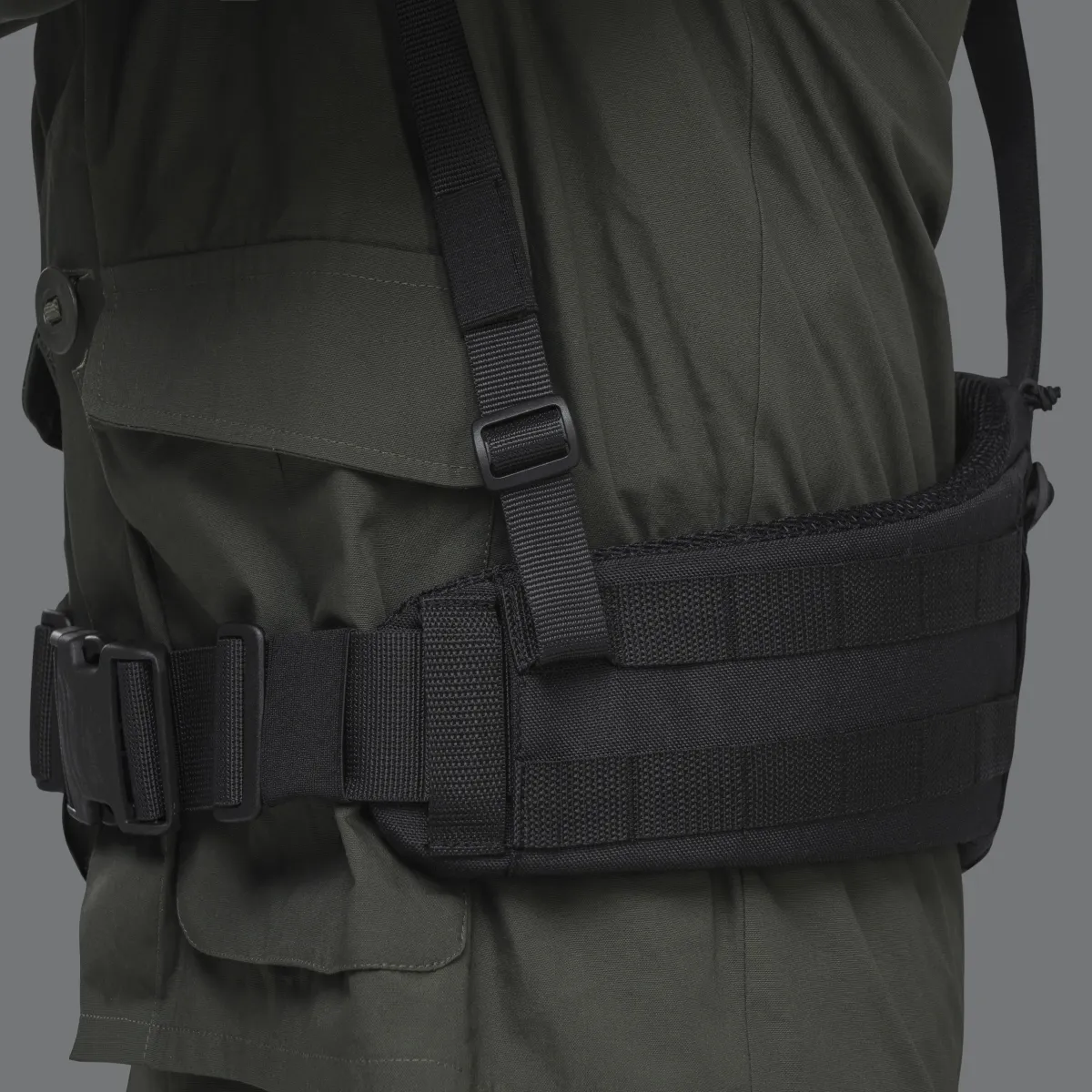 Тактичний розвантажувальний пояс 2-го класу захисту. Чорний. L/XL 3