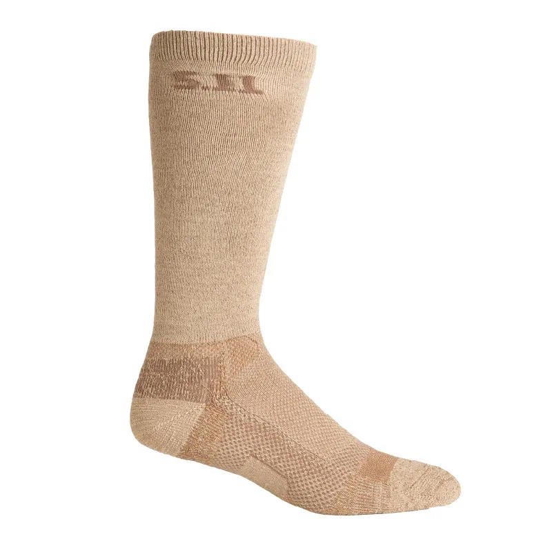 Шкарпетки 5.11 Tactical® Level I 9 - Regular Thickness. Колір Койот. 2