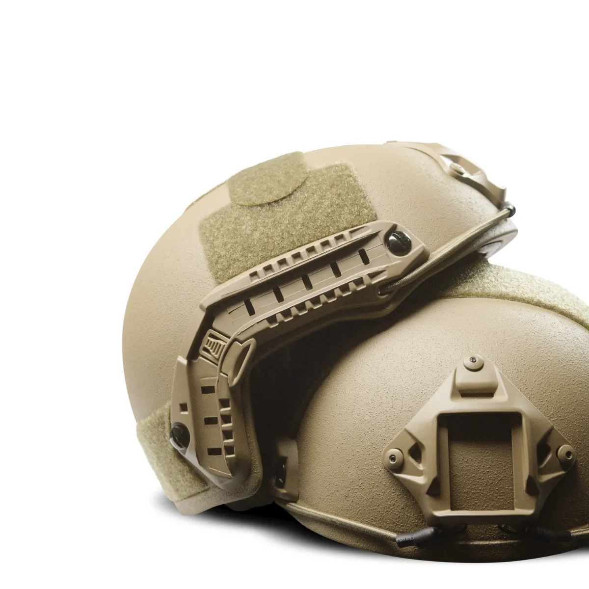 Комплект рейок на шолом Fast\TOR-D, планки Picatinny та кріплення Wing-Loc, Койот 7