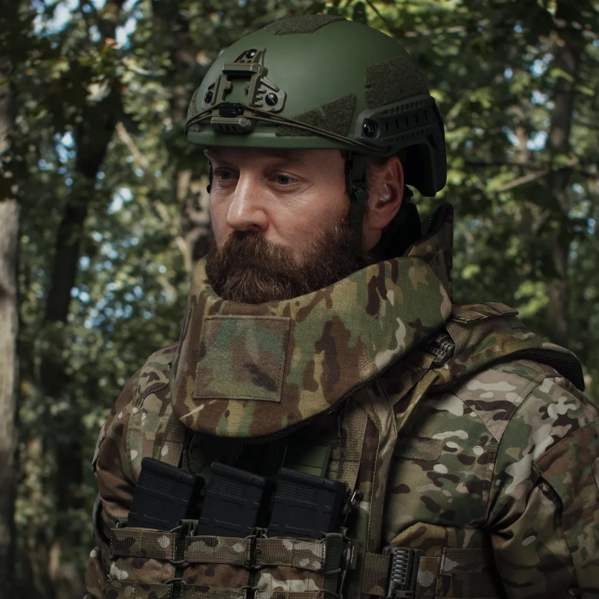 Бронекостюм TAG Level II (Tactical Armored Gear). Клас захисту – 2. Мультикам 11