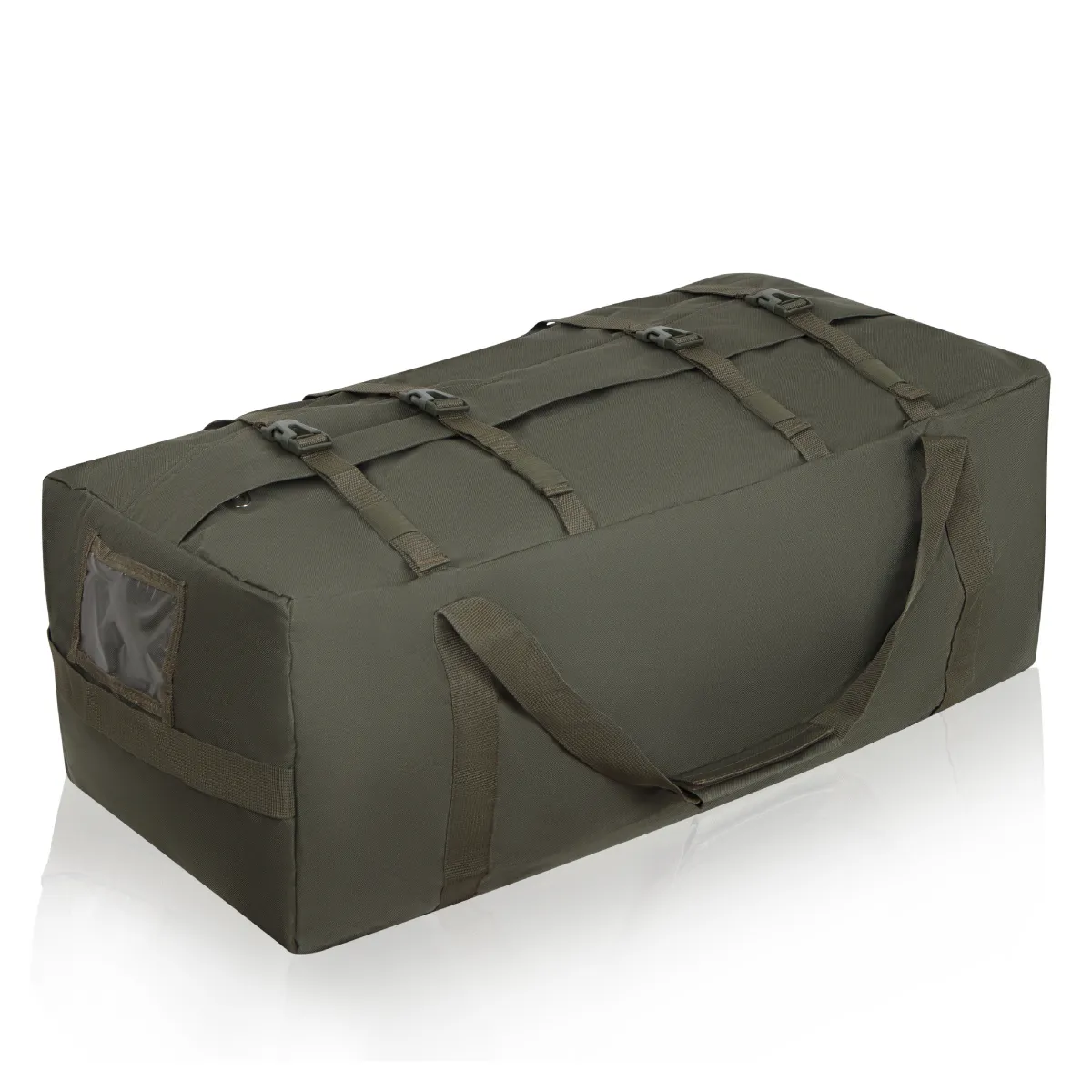 Тактична сумка баул на 100 л. Cordura 500D. Водостійка. Олива