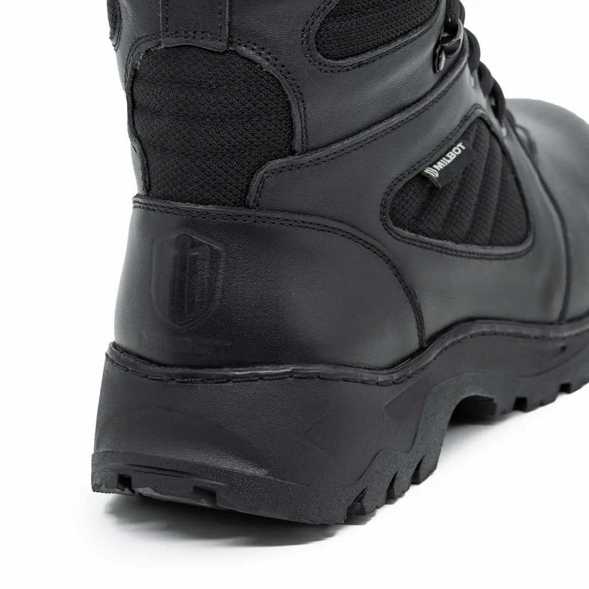 Тактичне взуття Milbot Conquest з мембраною Gore-Tex®. Натуральна шкіра. Чорні 6