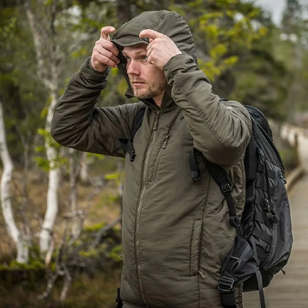 Куртка Helikon-Tex Wolfhound Hoodie – Desert Night Camo. Climashield® 2