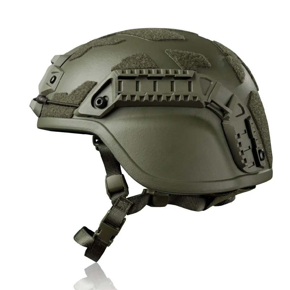 Кевларовий шолом ARCH Helmet (ECH) MICH зі збільшеною площею захисту. Олива 11