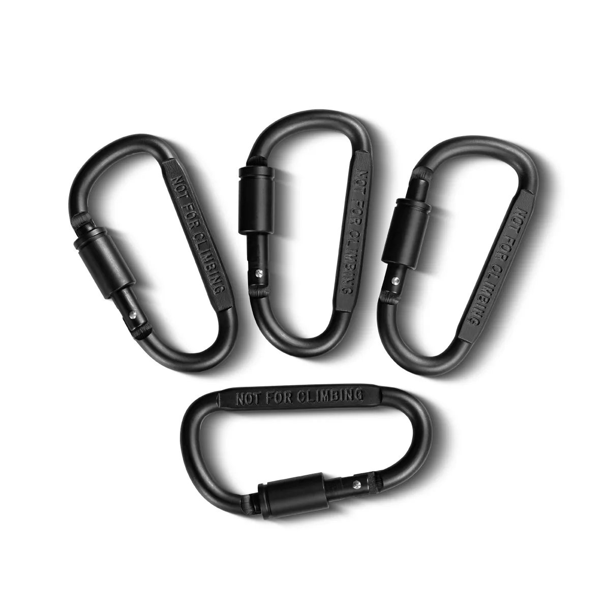 Карабін тактичний універсальний, 80 мм. Сталевий. Колір Чорний 2