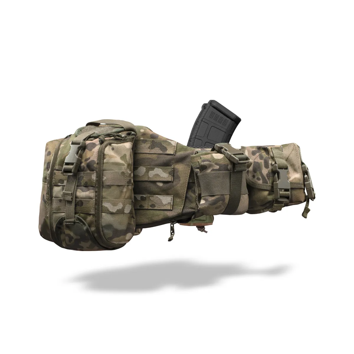 Комплект Modular Battle Belt L/XL 1-го класу захисту. Тактичний пояс з обвісами. Мультикам 10