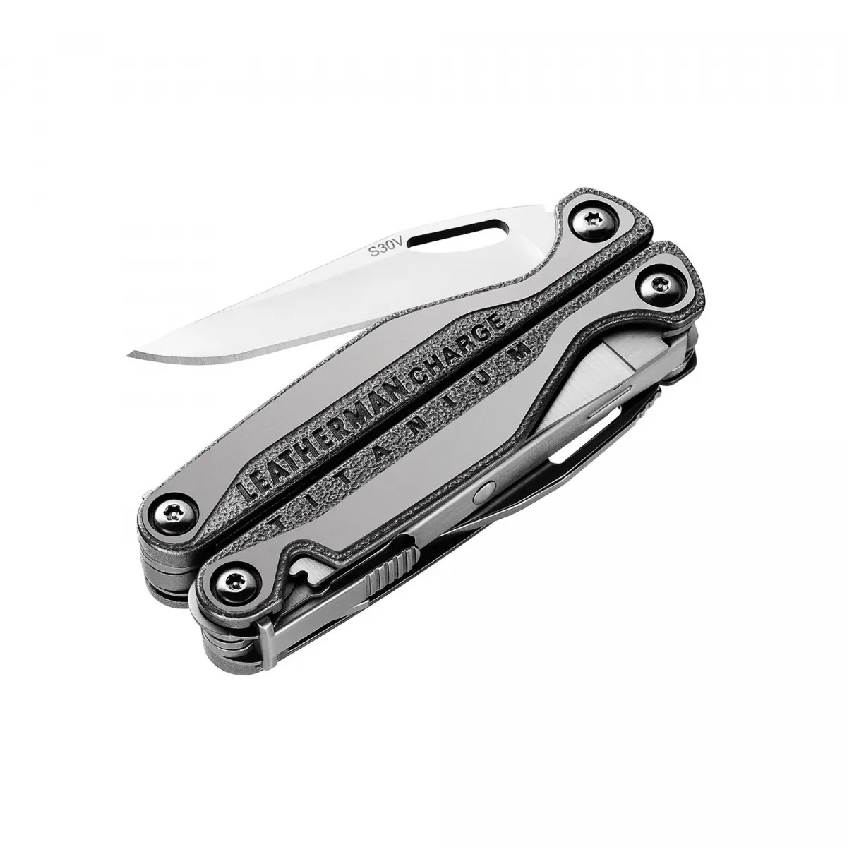 Мультитул Leatherman® (США) Charge TTI Plus Silver на 19 інструментів з нержавіючої сталі 4