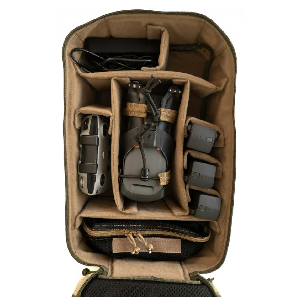 Наплічник для дрона UTactic DronePack. Cordura 500D. Койот 3