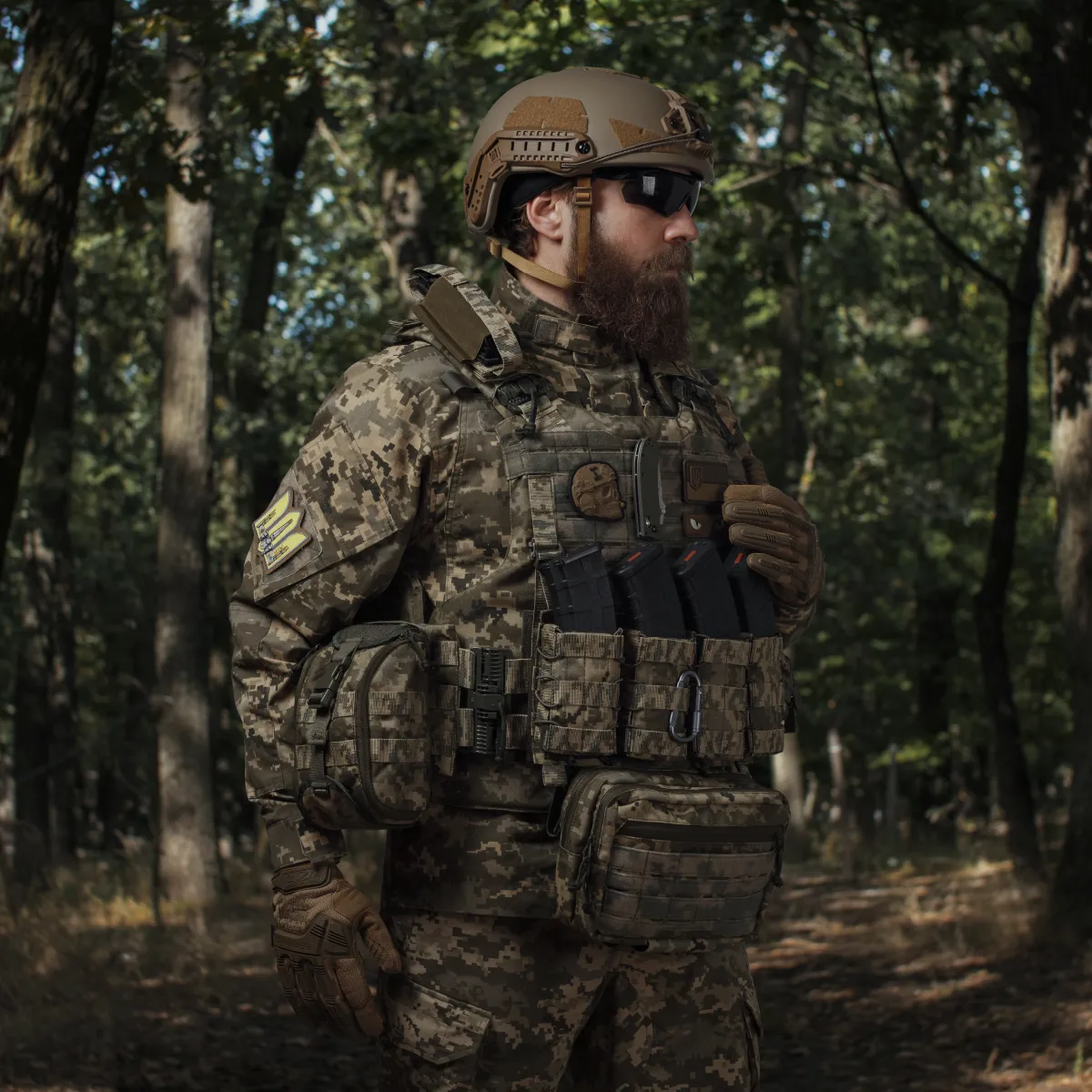 Комплект снаряжения Vest Full (based on IBV) L/XL 1-го класса защиты. Пиксель(мм-14) 15