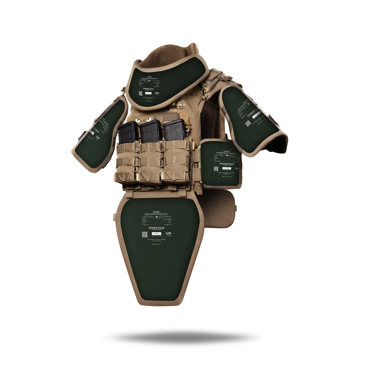 Бронекостюм TAG Level I (Tactical Armored Gear). Клас захисту – 1. Койот 2