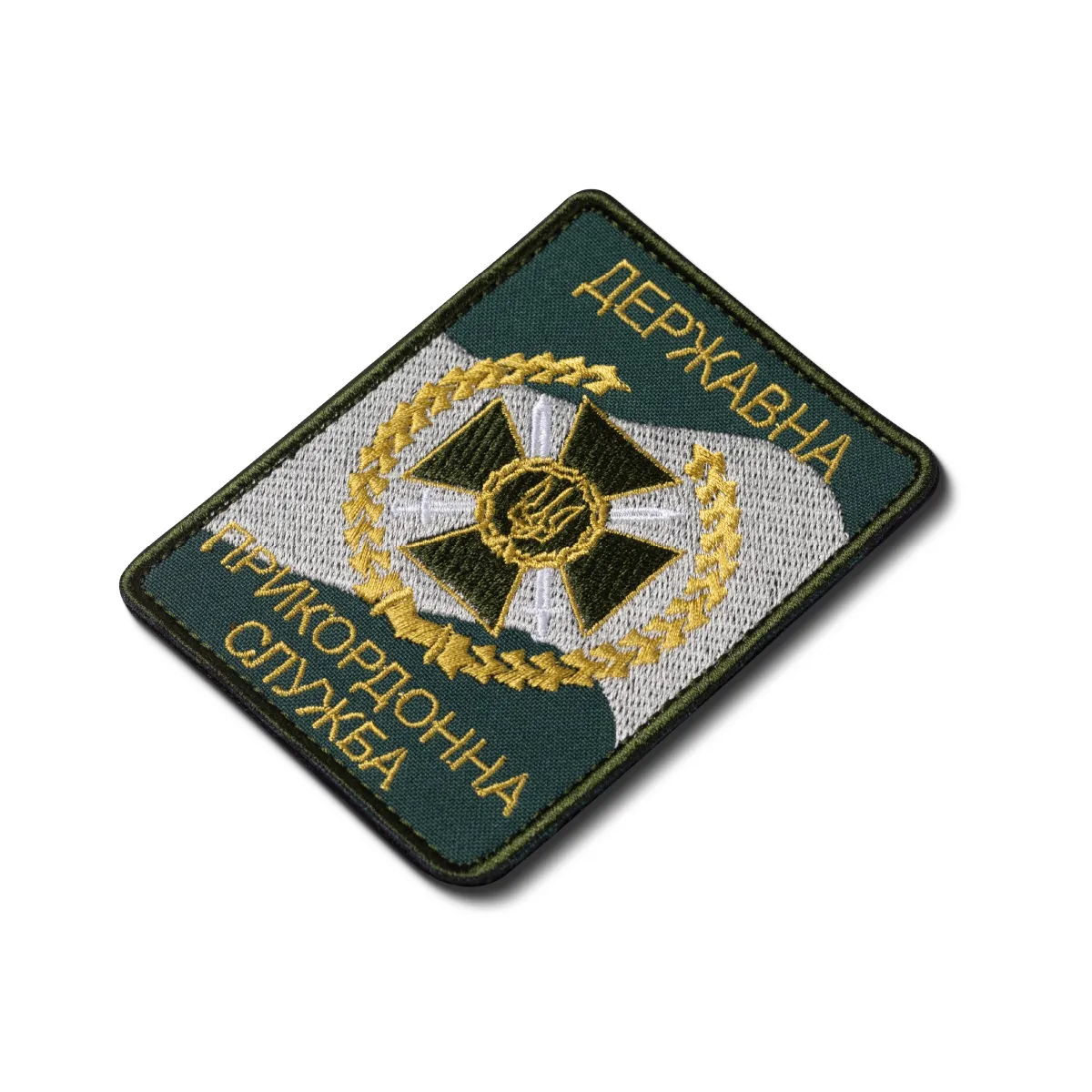 Шеврон (нашивка) ДПС України на липучці, 10х5.8 см 3