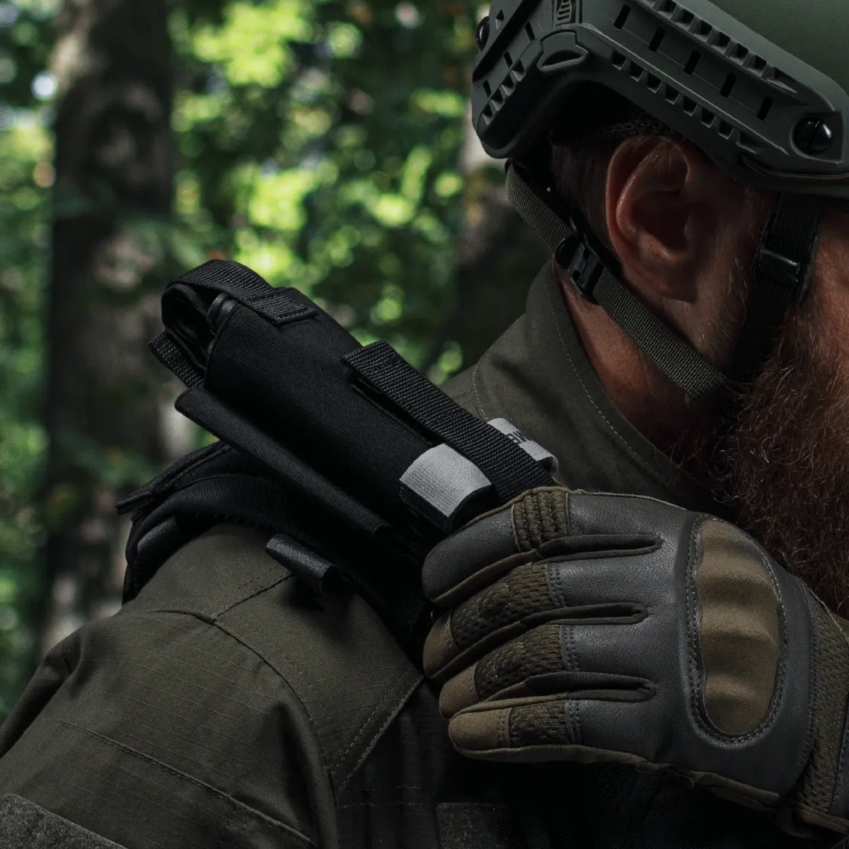 Підсумок для турнікета еластичний. Molle. Cordura 1000. Чорний 4