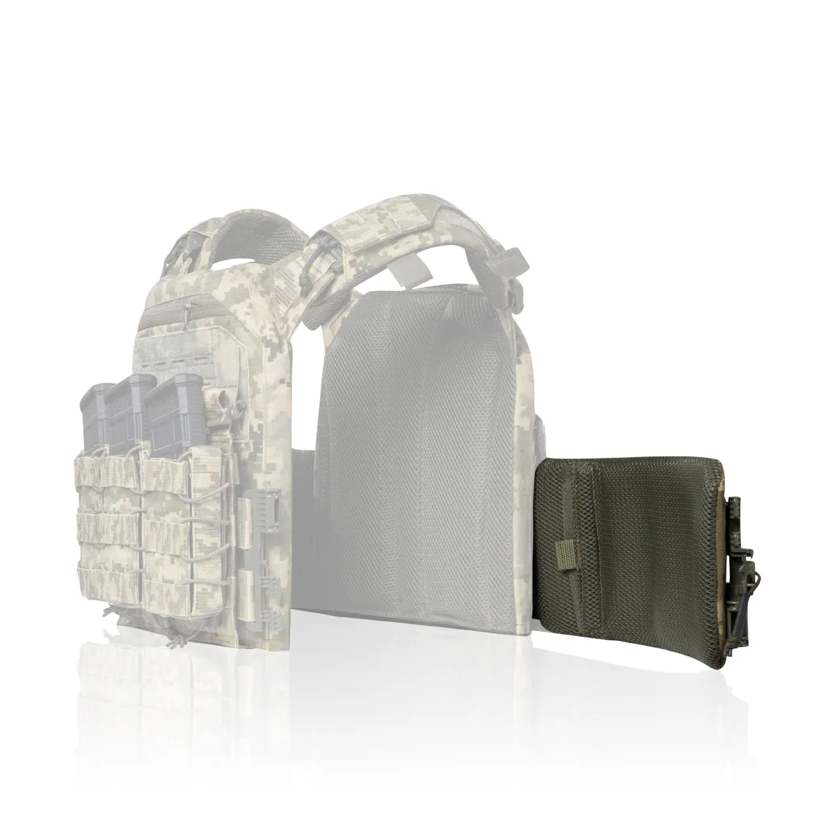 Змінні бокові камербанди (чохли) для плитоноски. Розмір XL, 40х16 см. Піксель (мм-14) 8