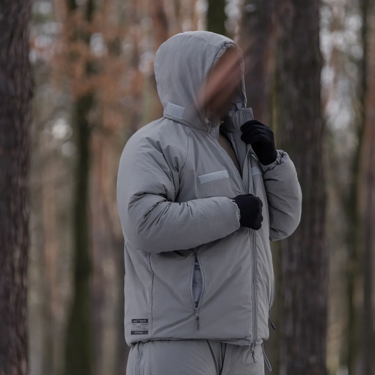 Куртка зимова Level 7 North до -40°C (ECWCS Gen III). Сірий 5