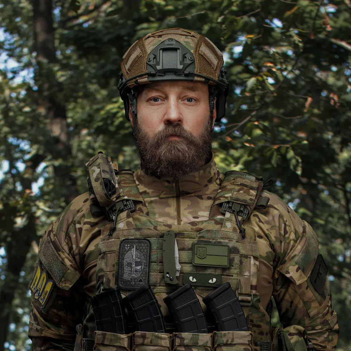 Маскувальний кавер на шолом (універсальний). Мультикам. Розмір M 5