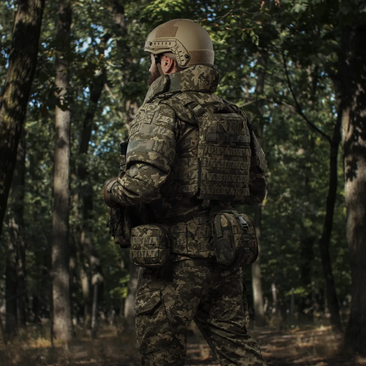 Підсумок утилітарний S. Кріплення Molle. Cordura 1000. Піксель (мм-14). 5