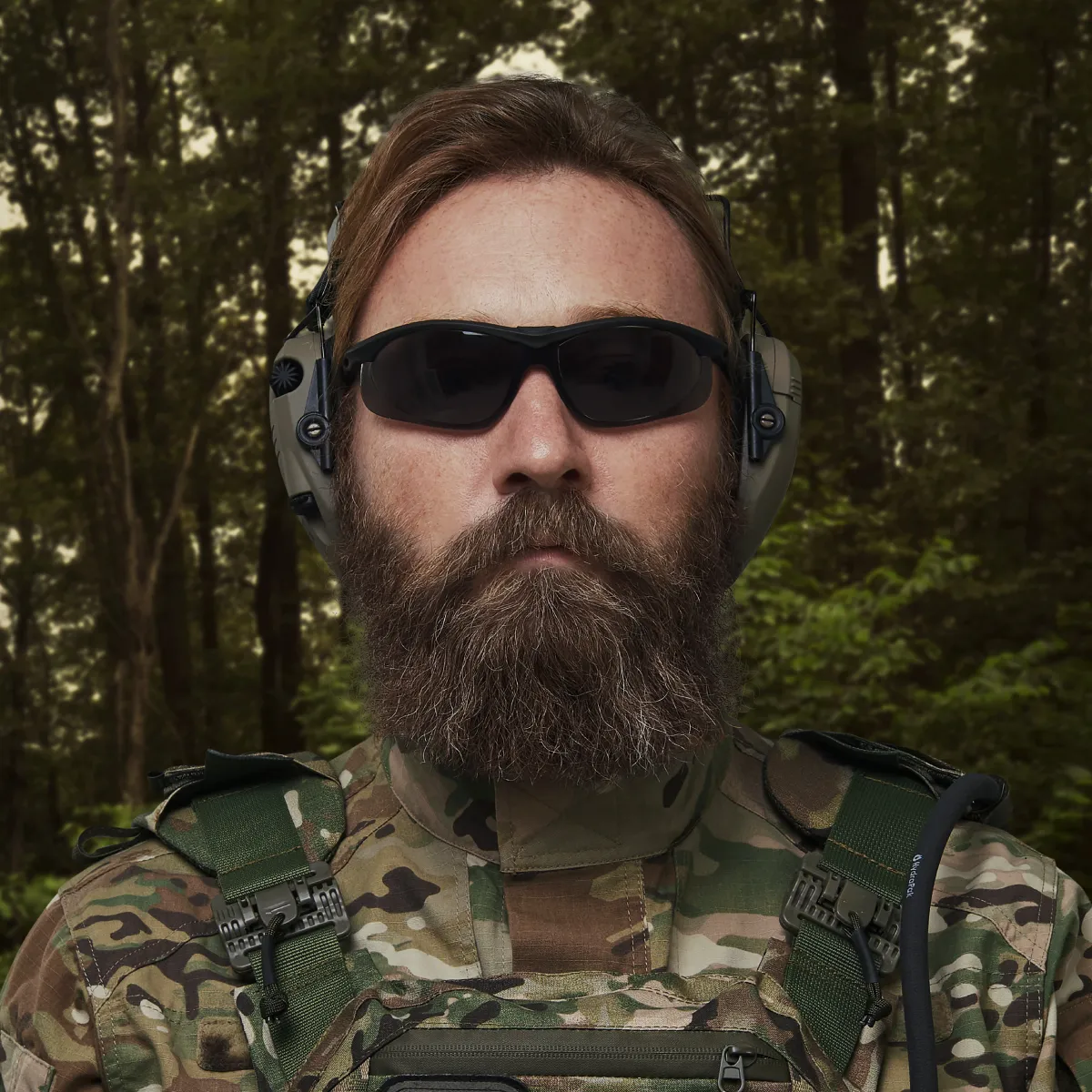 Активні навушники Walker's Razor Tan (Койот) з наголів'ям. Виробник США 8