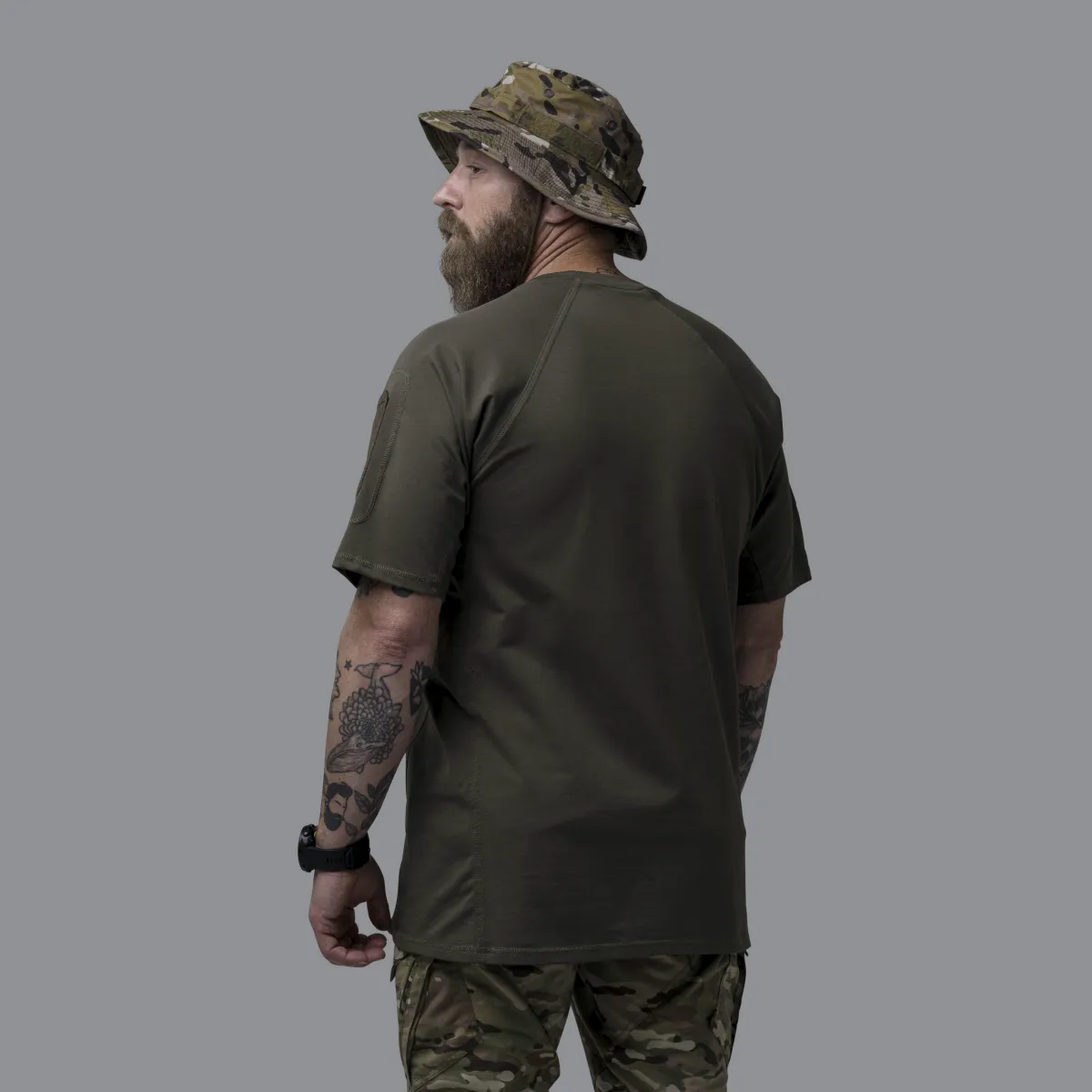 Тактическая футболка Gen. II Warrior's shirt. Oversize, кулирная гладь 5