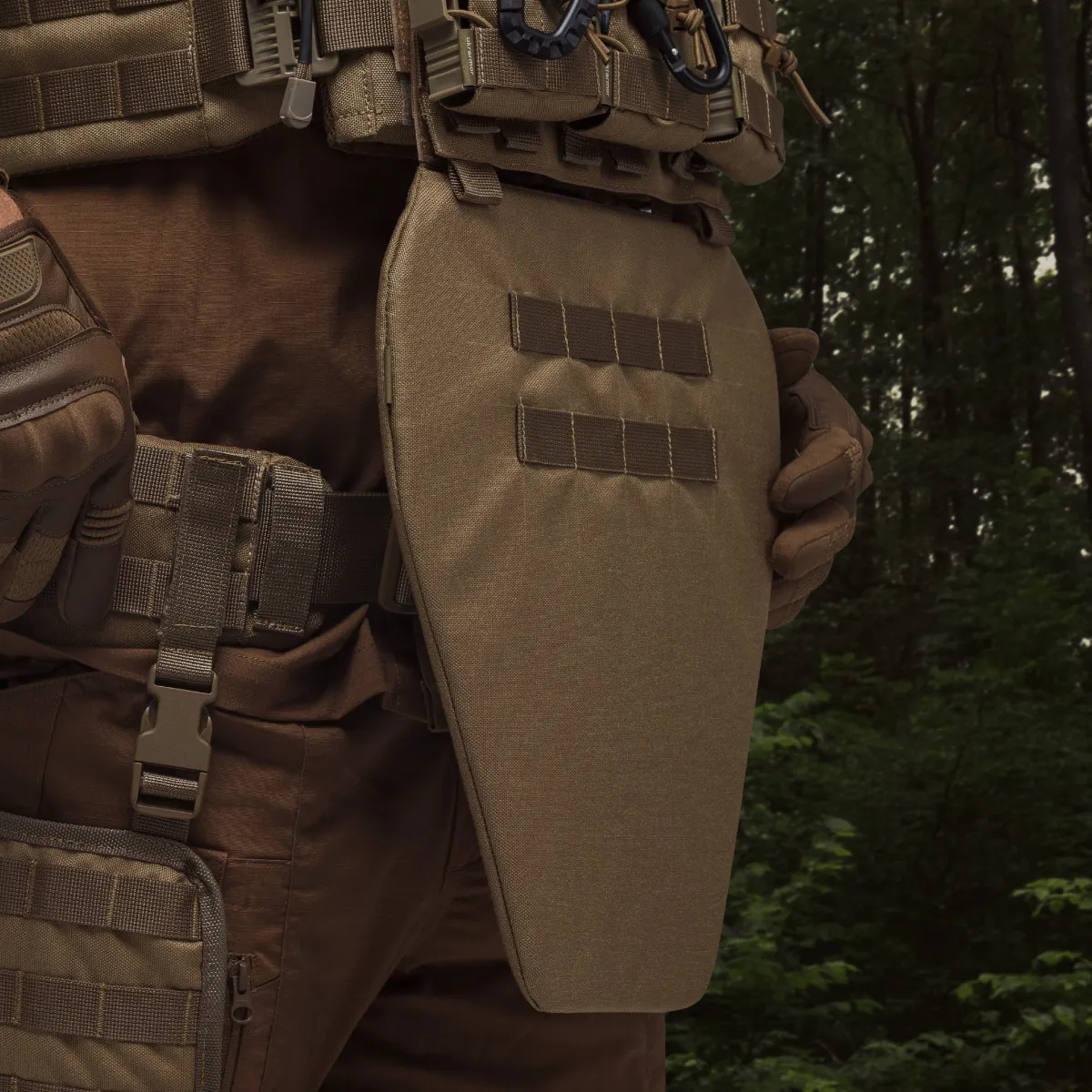 Протиуламковий фартух 2-го класу захисту (з балістичним пакетом). Розмір XL. Койот 5