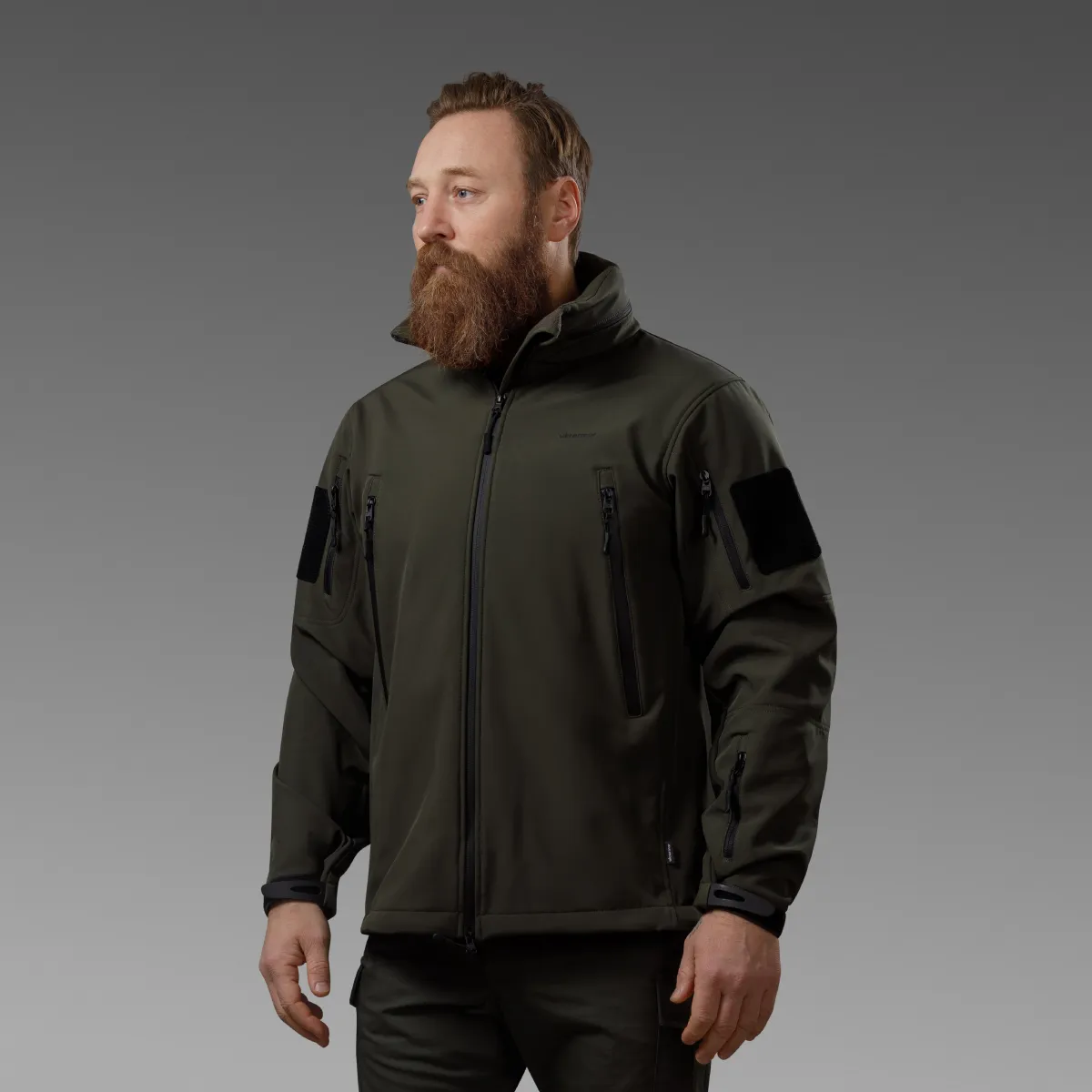 Куртка тактична Softshell Hawk Jacket. Захист від вітру та вологи.  Олива 2