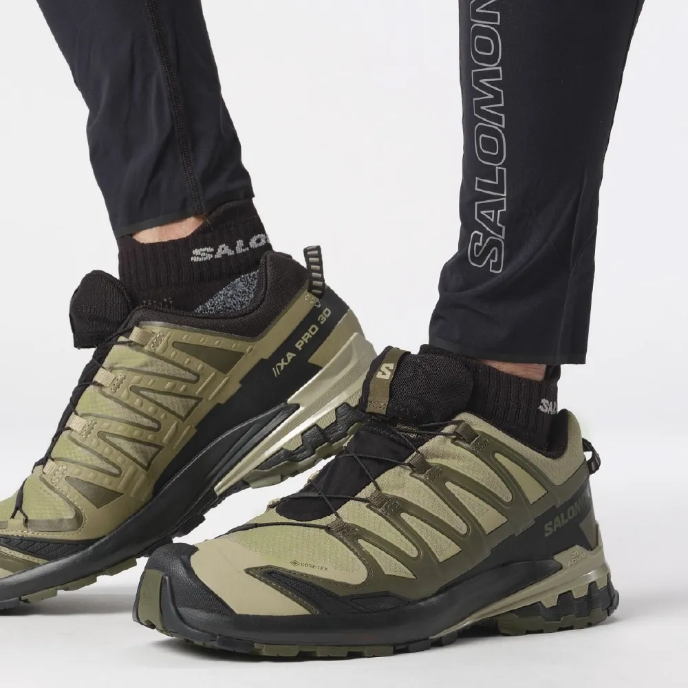 Трекінгові кросівки Salomon® XA PRO 3D V9 Gore-Tex® M. Оливково-чорний 2