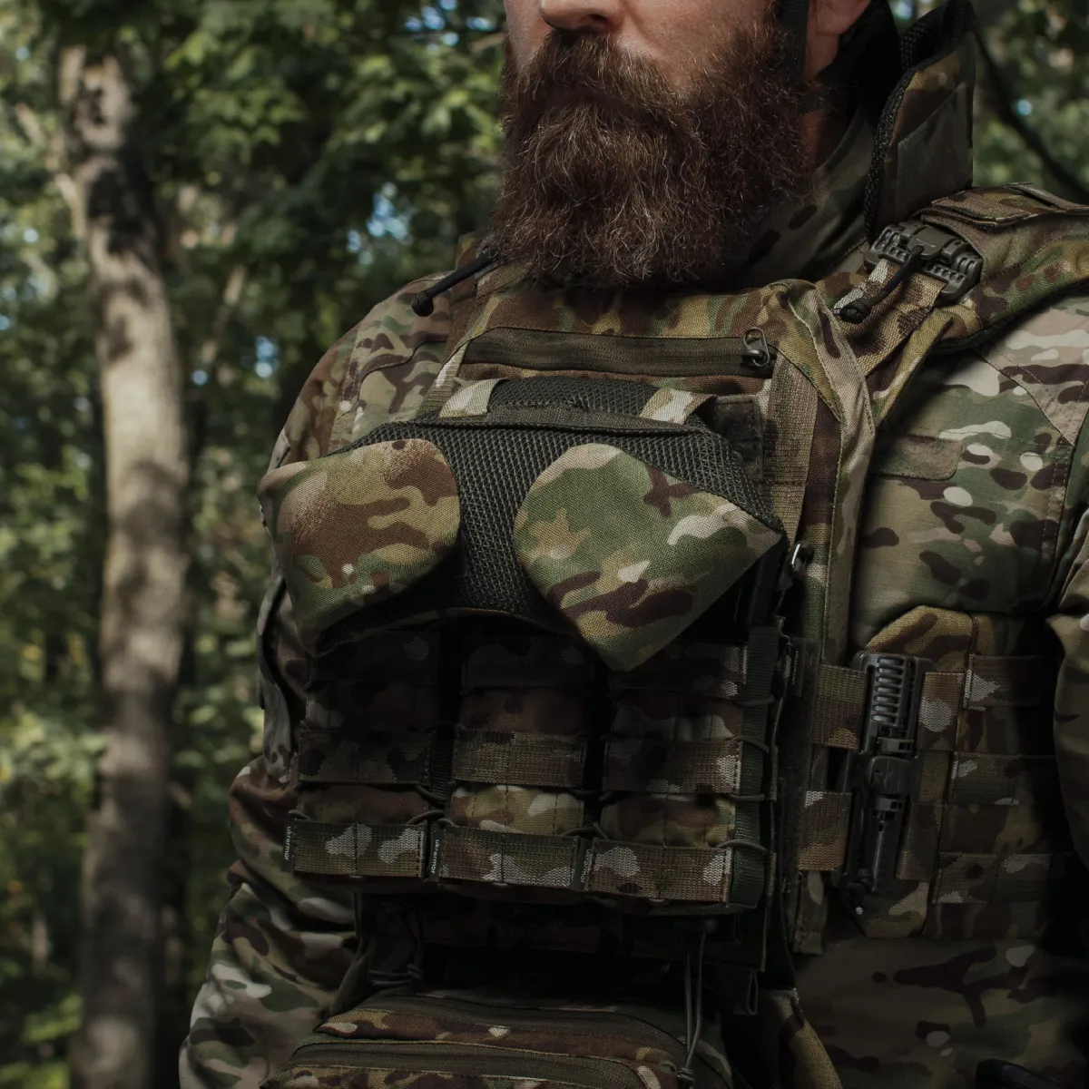 Балістичний захист шиї Gen 1 (та верхньої частини спини) 1-го класу. Мультикам 10