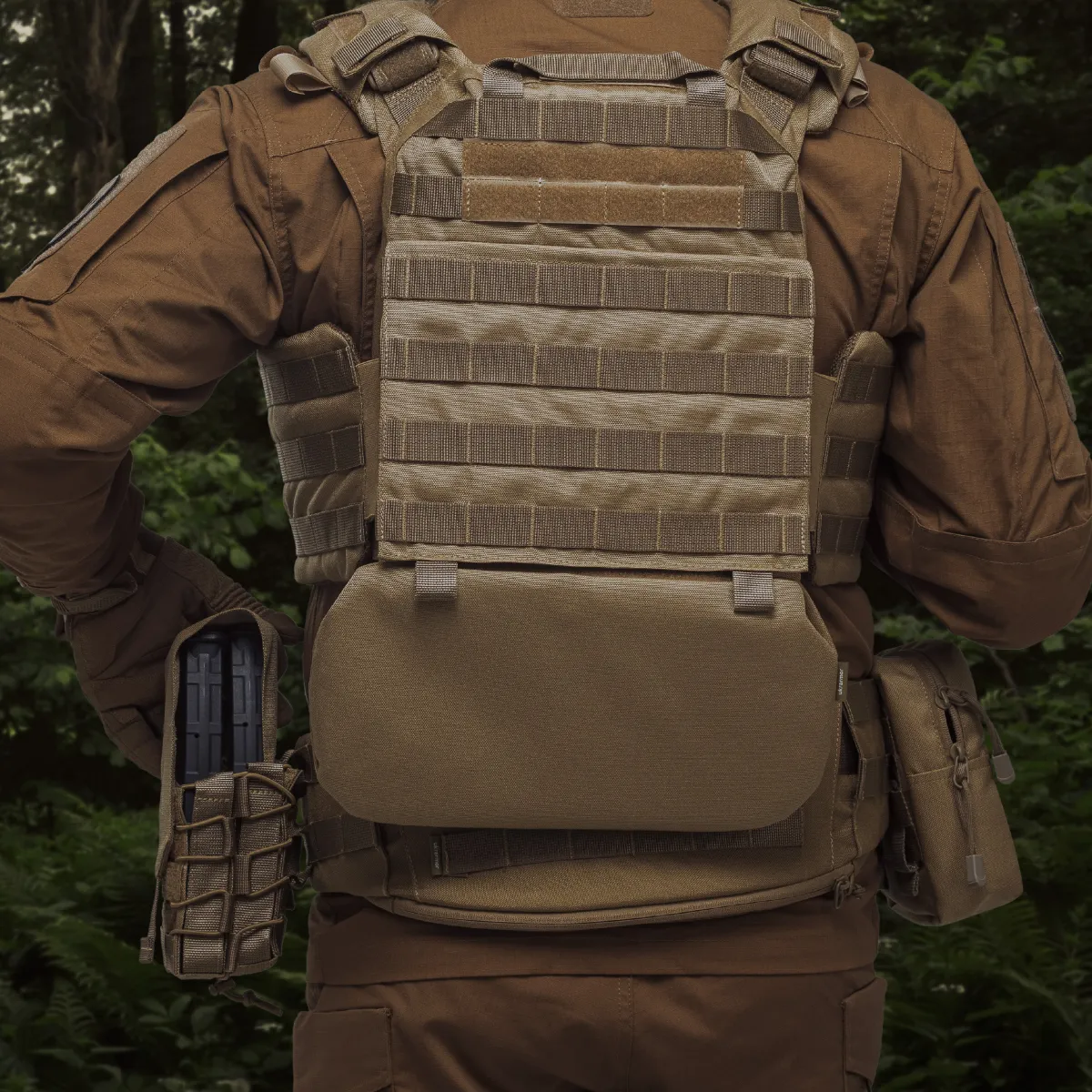 Баллистическая защита поясницы 2-го класса (с баллистическим пакетом). Койот 4