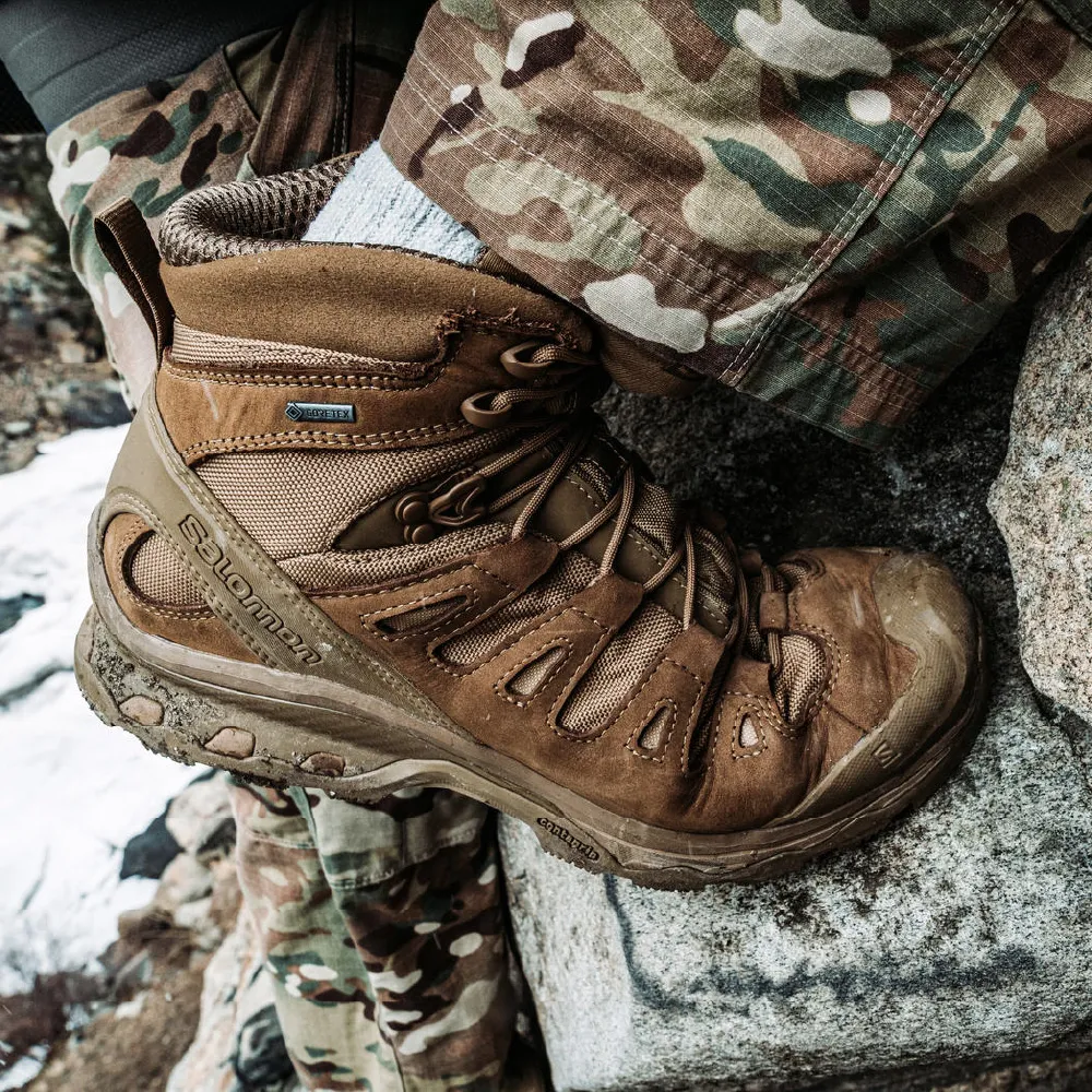 Берці тактичні Salomon Quest 4D Gore-Tex® Forces 2. Койот 6