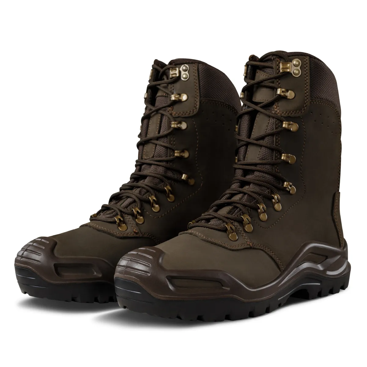 Черевики зимові тактичні Talan Tactical А4321. Мембрана, натуральна шкіра. Коричневі 2