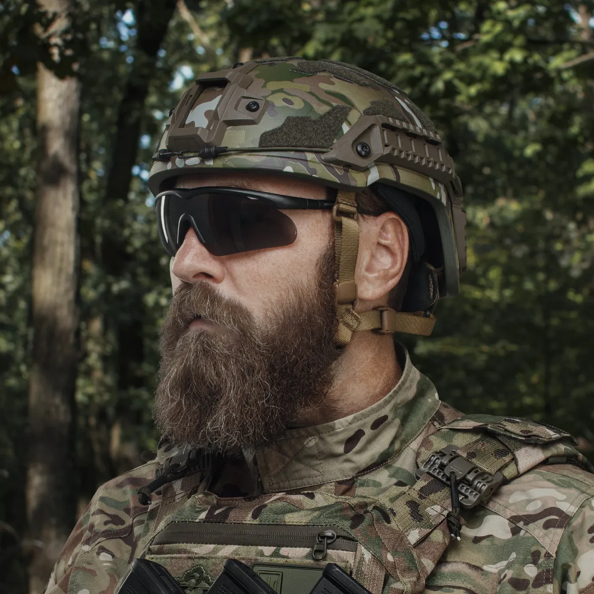 Кевларовий шолом ARCH Helmet (ECH) мультикам. Розмір L 3