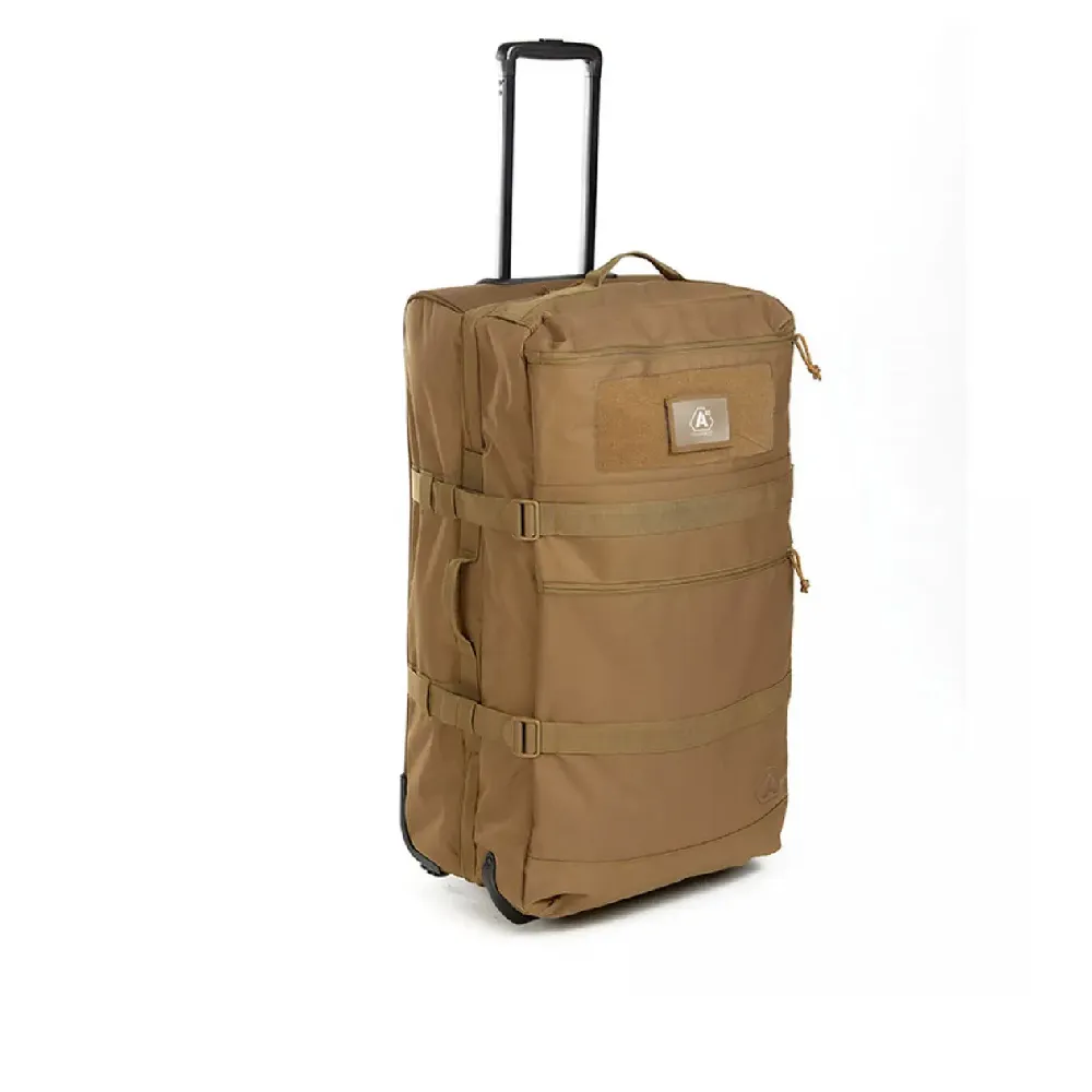 Транспортна сумка Transall A10 Equipment® на 120 л. Вологостійка, на колесах. Койот